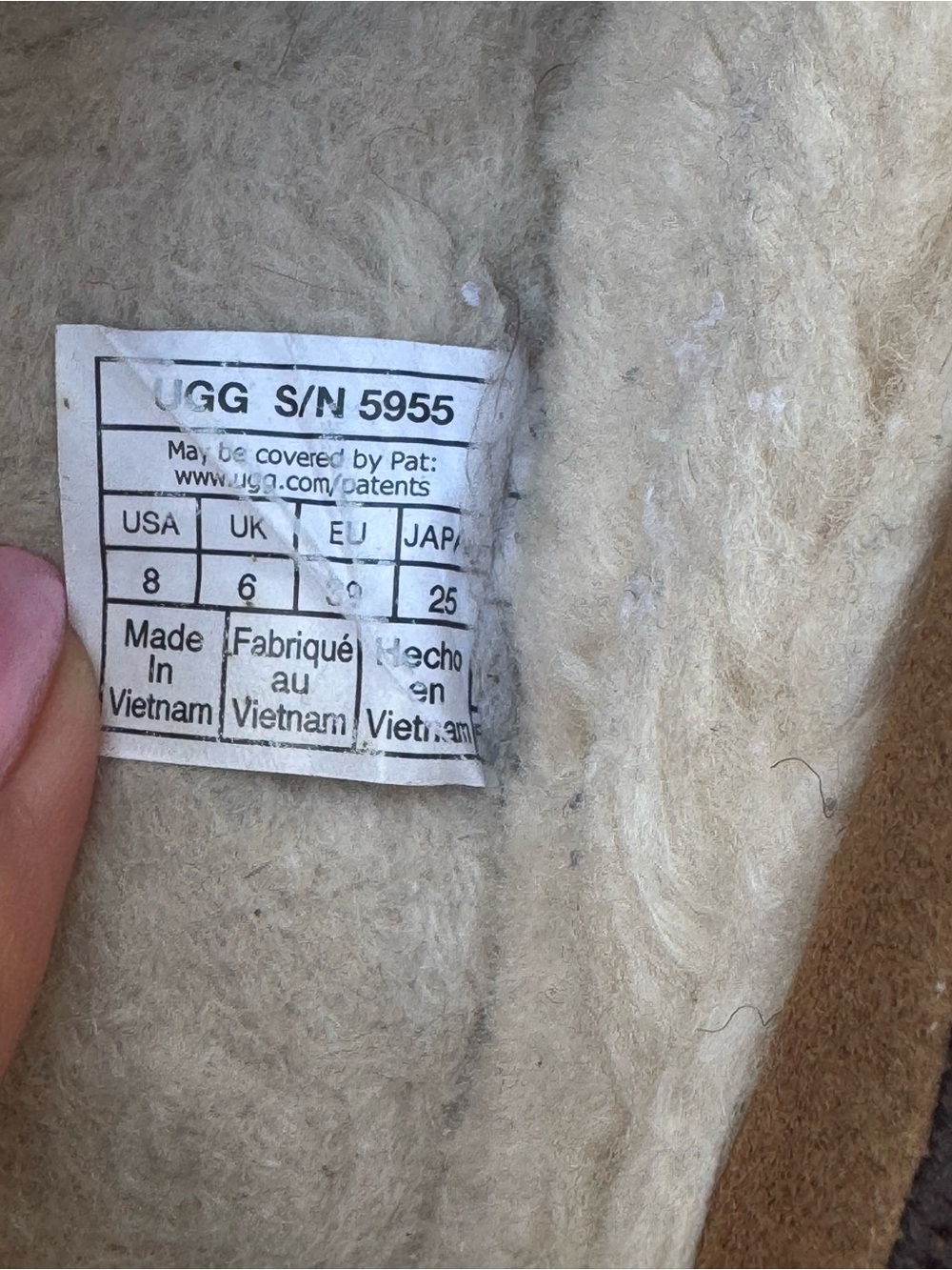 UGG Tazman Chestnut clogs - Picture 4 of 4